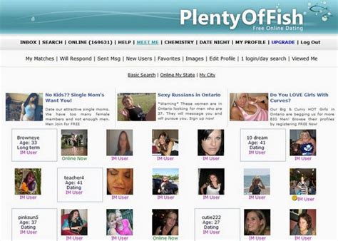 plentyoffish com free online dating service for singles